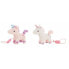 Фото #1 товара Мягкая игрушка Unicorn Walk с подсветкой рога Creaciones Llopis 23 см разноцветные Teddy