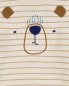 Toddler Bear Striped Graphic Tee 2T