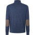 HACKETT Cotton Cashmere Half Zip Sweater