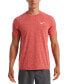 Фото #1 товара Плавки Nike мужские Hydroguard Dri-FIT Stretch UPF 40+ Heather Rash Guard