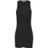 TOMMY JEANS Essential Rib Button Sleeveless Short Dress