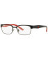 ფოტო #1 პროდუქტის Polo Prep PP8036 Unisex Rectangle Eyeglasses