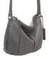 ფოტო #11 პროდუქტის Women's Pebbled Scarlet Crossbody Hobo Bag