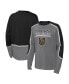 Big Boys Gray, Black Vegas Golden Knights Pro Assist Long Sleeve T-shirt