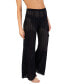 Фото #4 товара Juniors' Crocheted Pull-On Cover-Up Beach Pants