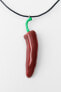 Chilli cord necklace