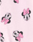 Фото #6 товара Toddler 1-Piece Minnie Mouse 100% Snug Fit Cotton Footie Pajamas 3T