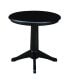 Фото #4 товара 30" Round Top Pedestal Table- 28.9"H