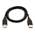 Фото #1 товара V7 Black USB Cable USB 2.0 A Male to USB 2.0 A Male 2m 6.6ft - 2 m - USB A - USB A - USB 1.0 - 480 Mbit/s - Black