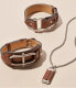 Elegant men´s leather bracelet Heritage D-Link JF04343040