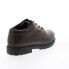 Lugz Savoy Slip Resistant MSVYEV-245 Mens Brown Wide Athletic Work Shoes