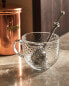 Фото #1 товара Glass cup with raised design