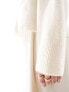 Фото #5 товара ASOS DESIGN boxy crew neck jumper in cream