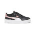 Фото #1 товара Puma Carina 2.0 Star Glow Lace Up Toddler Girls Black, Pink, White Sneakers Cas