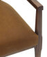 Фото #6 товара Henwick 28" Leather Accent Chair, Created for Macy's