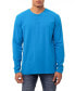 ფოტო #1 პროდუქტის Men's Soft Stretch Henley Neck Long Sleeve T-shirt