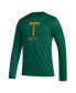 Фото #3 товара Men's Green Portland Timbers Icon AEROREADY Long Sleeve T-shirt