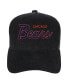 Фото #2 товара Youth Boys Black Chicago Bears Times Up Precurved Trucker Adjustable Hat