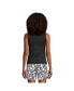 Women's Mastectomy High Neck UPF 50 Sun Protection Modest Tankini Swimsuit Top