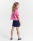 Фото #2 товара Girls 2-Pc. Ribbed Dress Set, Created for Macy's