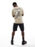 Dickies Unisex eagle point mountain back print t-shirt in sand exclusive to asos