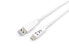 Фото #4 товара Equip USB 3.2 Gen 1 Type-C to A Cable - M/M - 2 m - 1 m - USB A - USB C - USB 3.2 Gen 1 (3.1 Gen 1) - 5000 Mbit/s - White