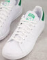 Adidas Originals Stan Smith trainers in white/green Белый, 37.3 - фото #3