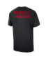 Фото #2 товара Men's Black Chicago Bulls 2023/24 City Edition Courtside Max90 T-shirt