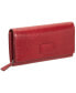ფოტო #3 პროდუქტის Women's Croco Collection RFID Secure Clutch Wallet