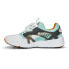 Фото #3 товара Puma Disc Blaze Og Lace Up Mens White Sneakers Casual Shoes 39093101
