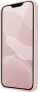Uniq UNIQ etui Lino Hue Apple iPhone 12 Pro Max różowy/blush pink Antimicrobial