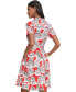 ფოტო #4 პროდუქტის Women's Printed Shirtdress