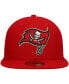 ფოტო #4 პროდუქტის Men's Red Tampa Bay Buccaneers Team Basic 59FIFTY Fitted Hat