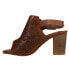 Фото #6 товара Roper Mika Floral Embossed Shootie Pumps Womens Brown Dress Casual 09-021-0946-1