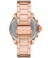 Фото #3 товара Наручные часы I.N.C. International Concepts women's Rose Gold-Tone Bracelet Watch 34mm.
