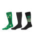 Фото #1 товара Men's St. Patrick's Day Assortment Socks, Pack of 3