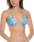 Фото #1 товара Melissa Odabash Cancun Bikini Top Women's Blue 44