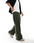 Фото #4 товара ASOS DESIGN super baggy fit corduroy trouser in khaki