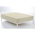 Fitted bottom sheet Alexandra House Living Beige 105 x 200 cm