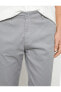 Фото #20 товара Basic Gabardin Pantolon Slim Fit Düğmeli Cep Detaylı