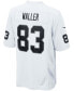 Фото #2 товара Men's Darren Waller White Las Vegas Raiders Game Jersey