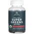 Dr. Axe / Ancient Nutrition, органические жевательные таблетки с суперзеленью, со вкусом клубники и арбуза, 50 жевательных таблеток