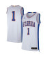 Men's #1 White Florida Gators Retro Limited Jersey