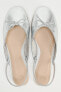 MULE BALLET FLATS