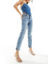 Фото #1 товара River Island slim straight leg jeans in blue