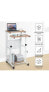 Фото #3 товара Height Adjustable Mobile Computer Stand-Up Desk with 2 Modes