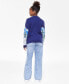 ფოტო #2 პროდუქტის Big & Little Girls Snowy Town Crewneck Sweater, Created for Macy's