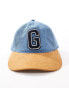 Фото #3 товара GANT G badge denim baseball cap in light wash