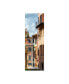 Фото #1 товара Philippe Hugonnard Dolce Vita Rome 2 Buildings Facade Canvas Art - 15.5" x 21"