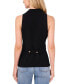 ფოტო #2 პროდუქტის Women's Sleeveless Button Down Collared Blouse